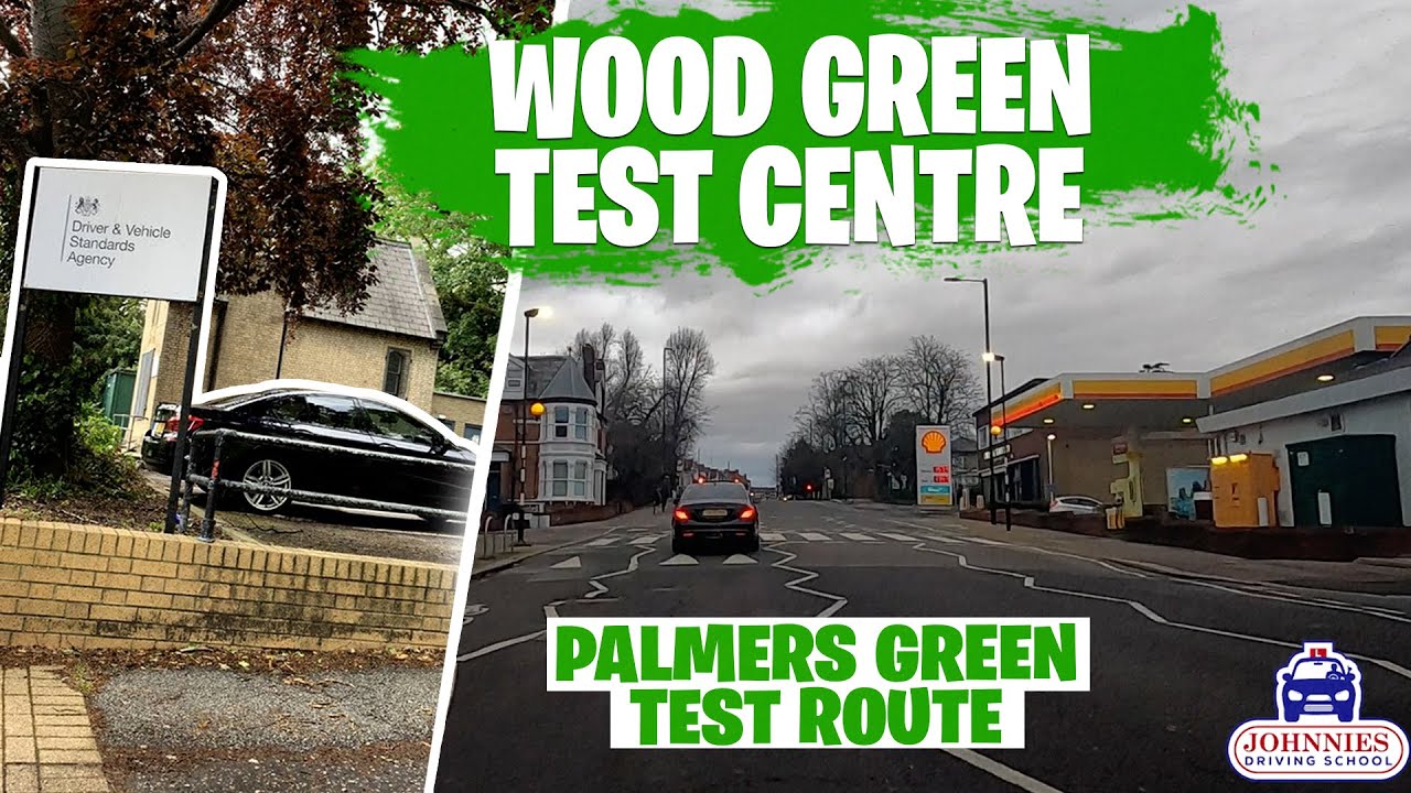 FULL TEST ROUTE | WOOD GREEN TEST ROUTE | PALMERS GREEN | WOOD GREEN DRIVING TEST CENTRE
