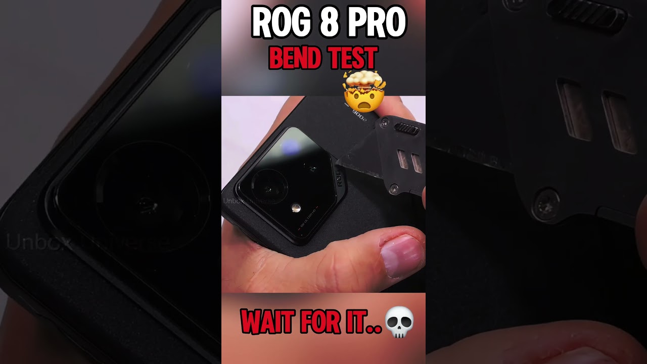 ROG 8 Pro Bend Test – UNBREAKABLE or GAME OVER?! 💀🔥 