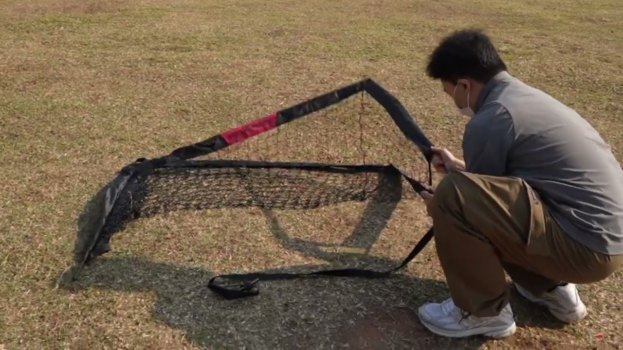 VAVOSPORT 4x3ft Kids Soccer Goal Setup & Fold: Quick & Easy Tutorial!