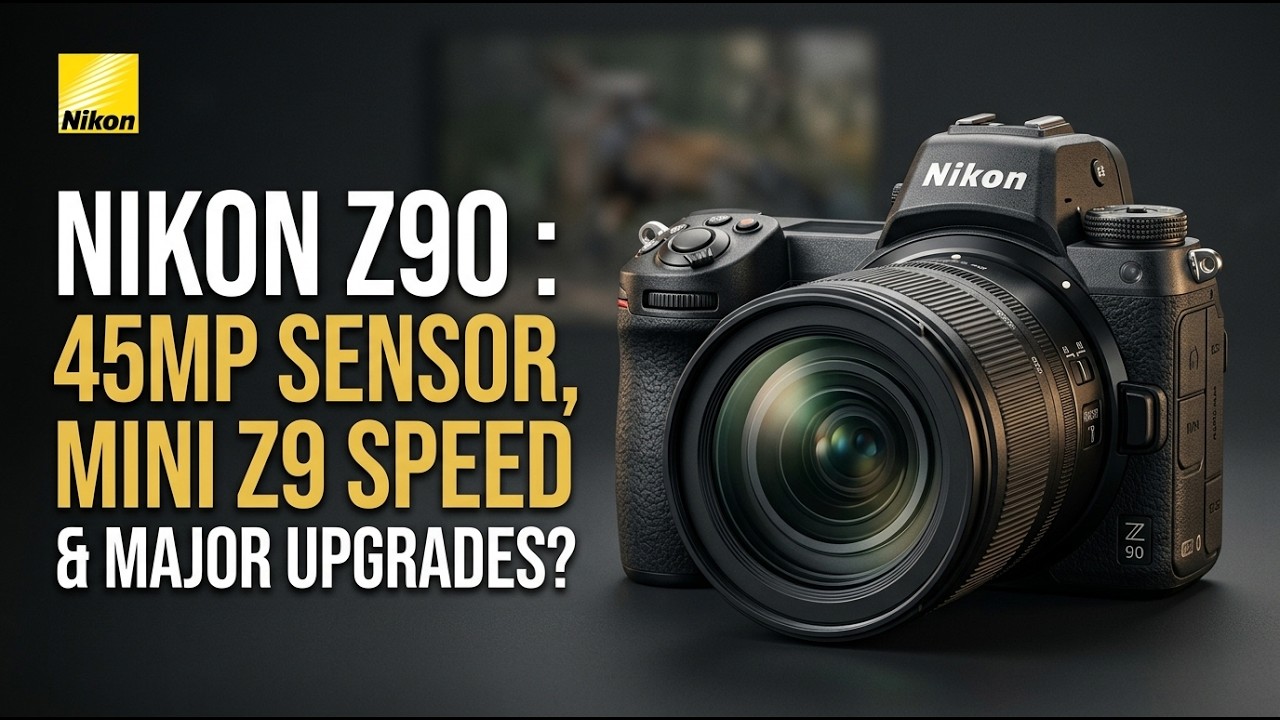 Nikon Z90 LEAKS: 45MP Sensor, Mini Z9 Speed & Major Upgrades?