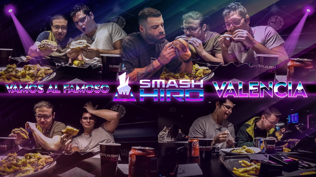 ¡Nos Vamos al Famoso Smash Hiro! 🍔🔥 Descubre las Mejores Smash Burgers en Valencia!
