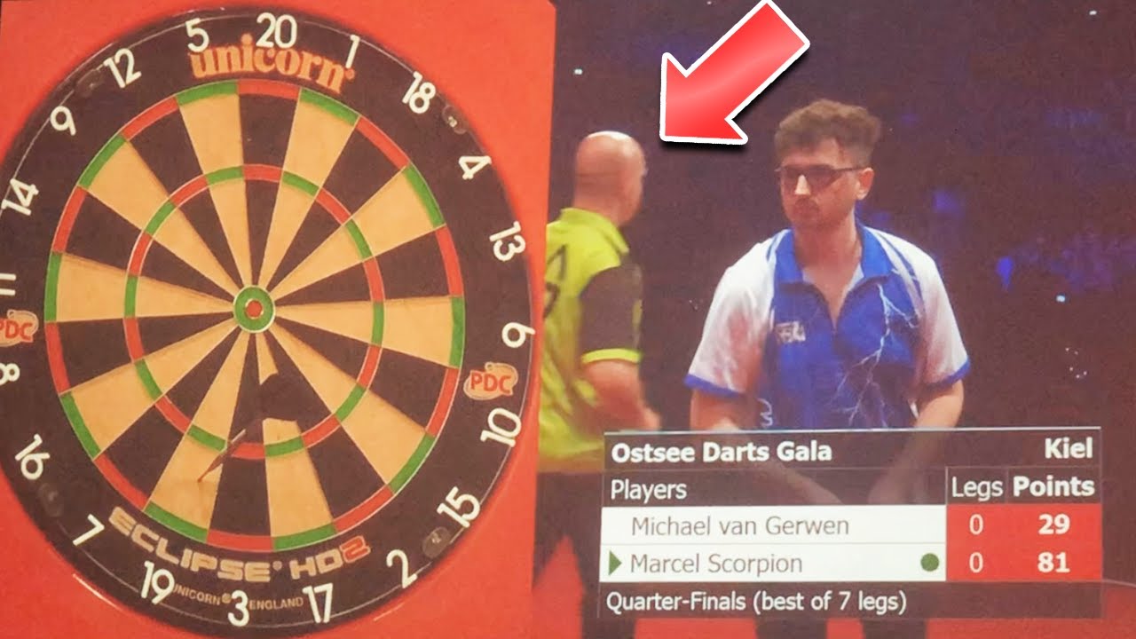 Michael van Gerwen vs. MarcelScorpion | Das komplette Spiel !