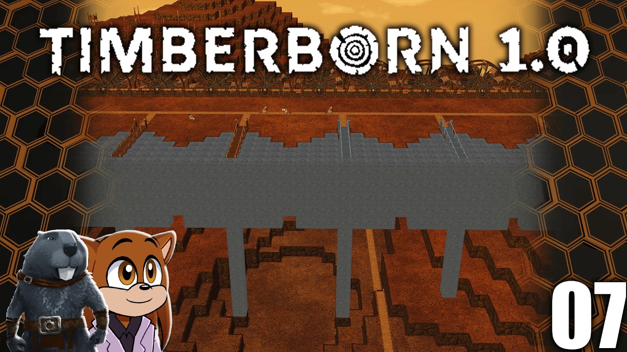 Timberborn 1.0 Дорога к тысяче - Моторные гонки