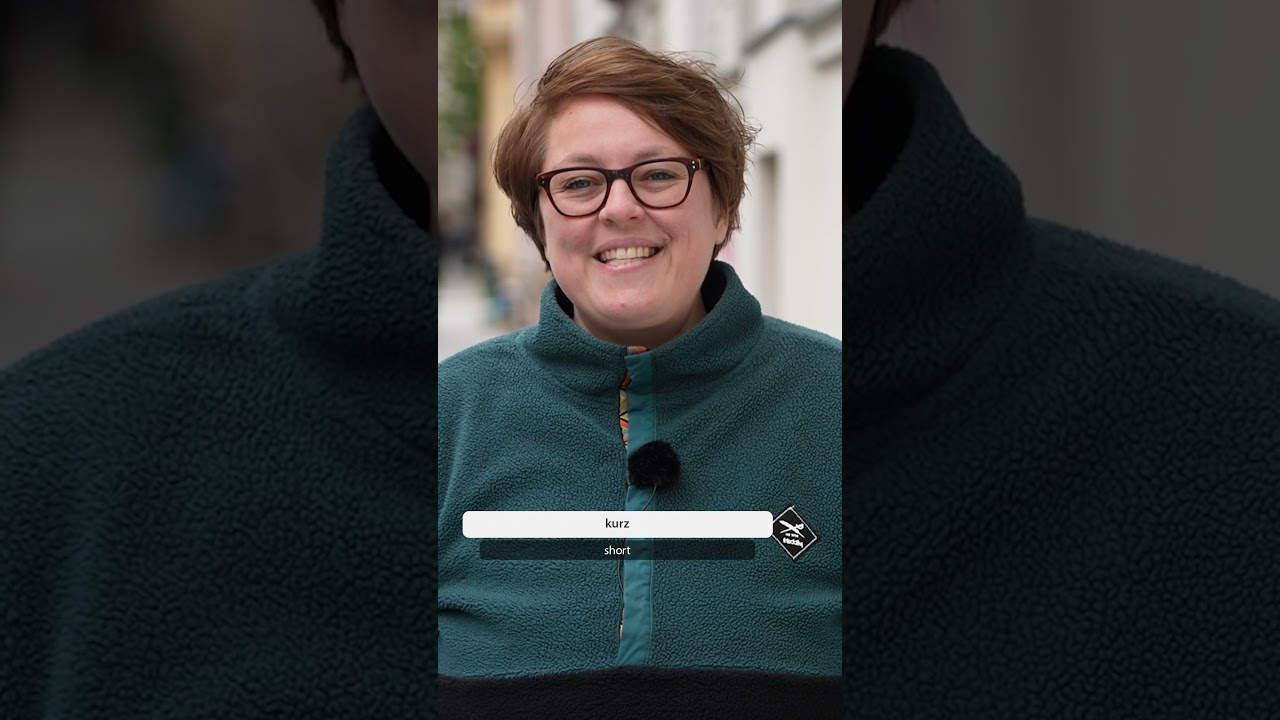 German Adjectives You Should Know: Describing Dimensions #adjektive  #deutschlernen #shorts
