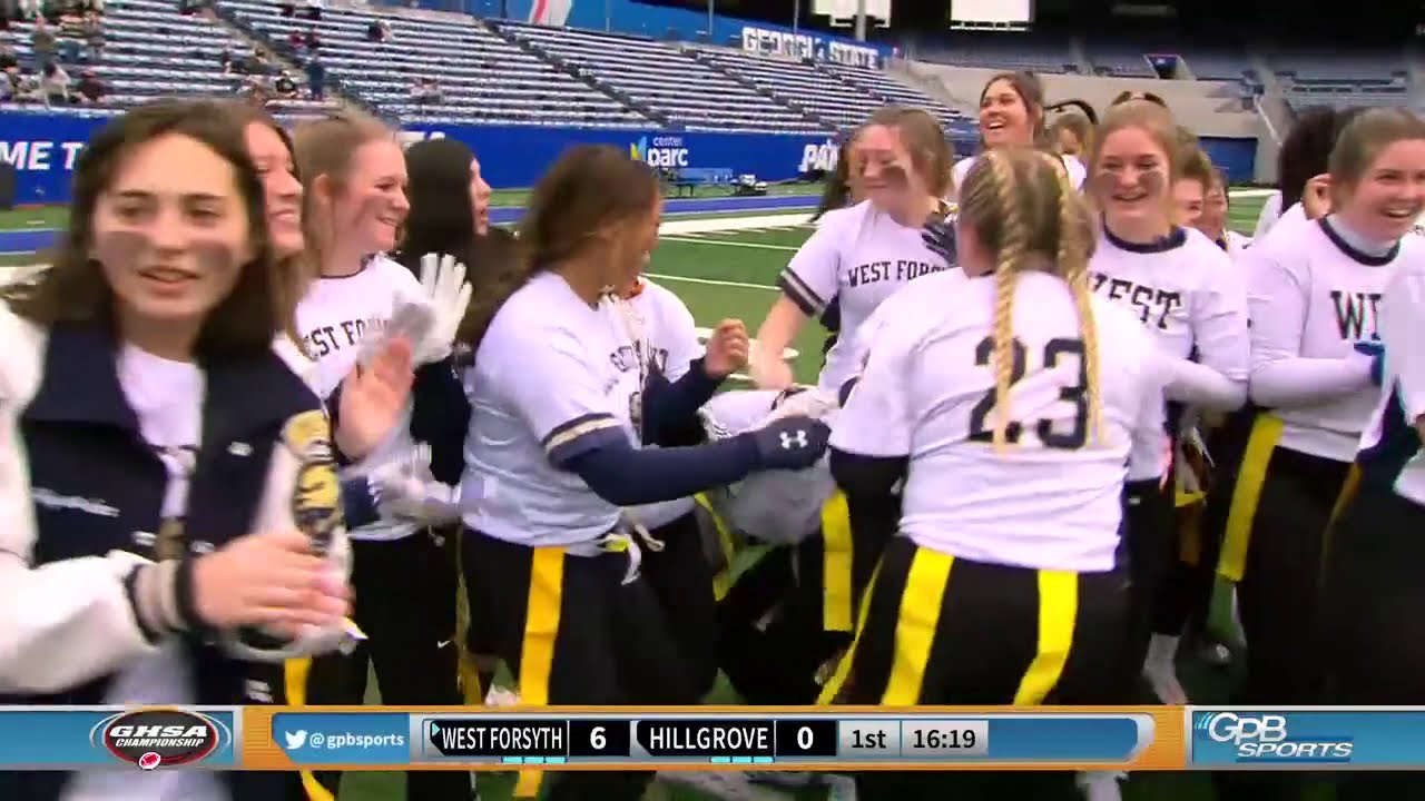 2020 Girls Flag Football Championship: West Forsyth vs Hillgrove