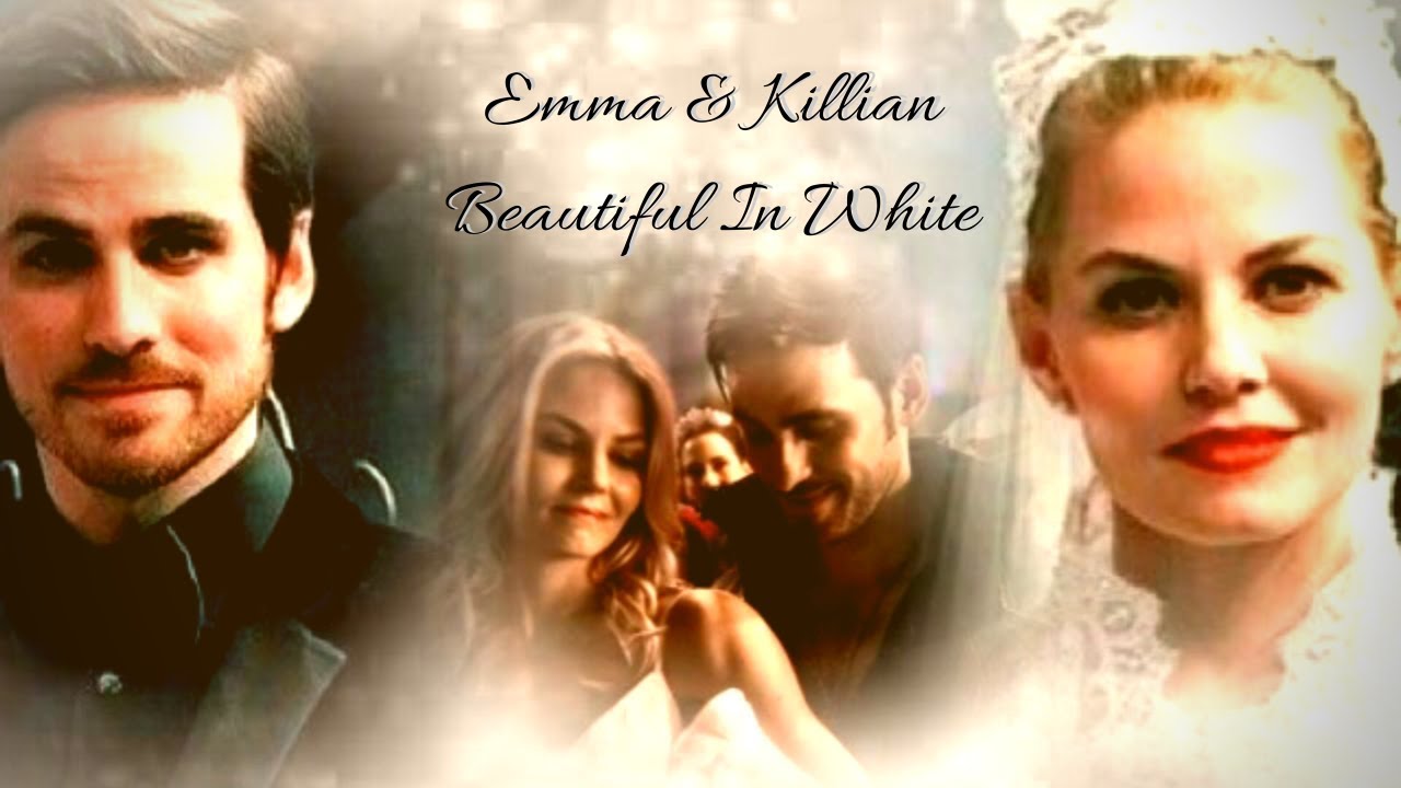 Emma & Killian + Hope Swan-Jones - Beautiful In White