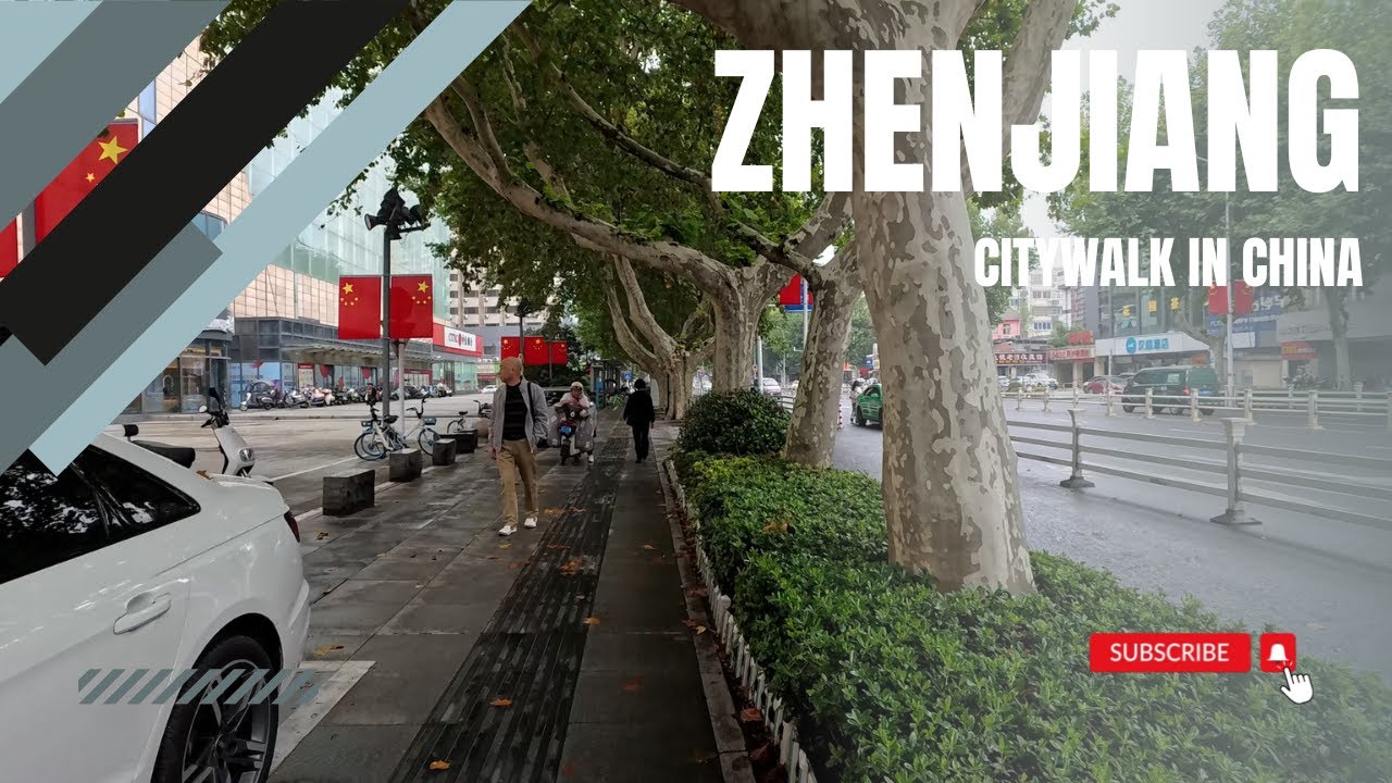 From Tanshan Road to Beifu Road, Zhenjiang City, Jiangsu Province
