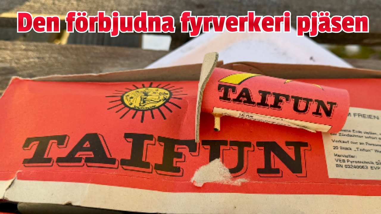 Nostalgi: Den f&ouml;rbjudna 40 &aring;r gamla airbomben Taifun