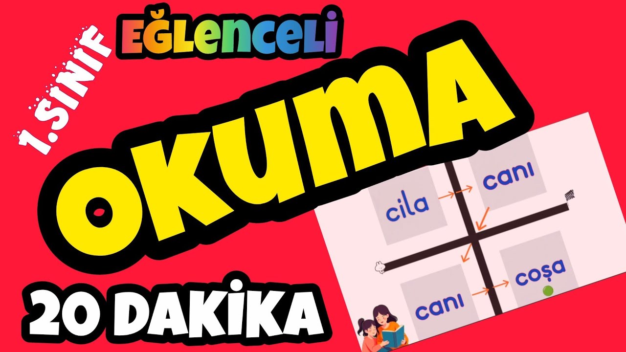 OKUMA GELİŞTİRME | EĞLENCELİ OKUMA EGZERSİZLERİ SERİSİ | 1.SINIF