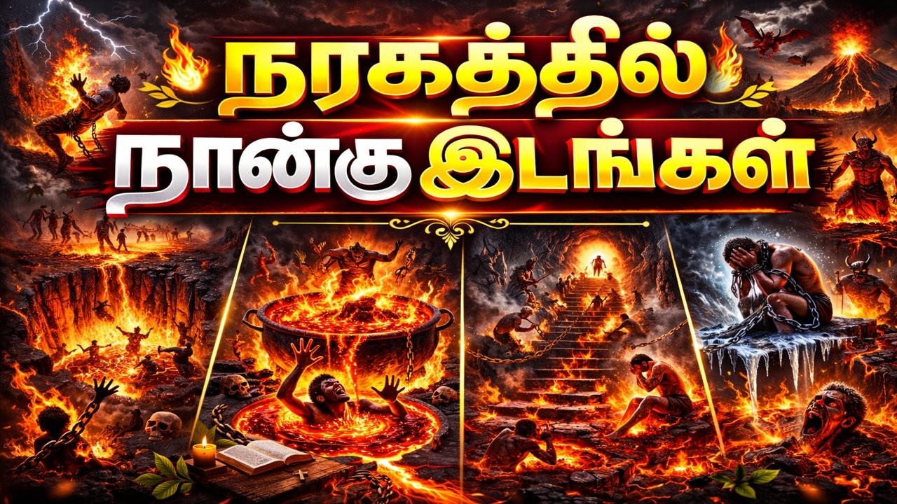 நரகத்தில் நான்கு இடங்கள் #mykingjesus #tamilchristian #mdjeganmessages #mdjegan