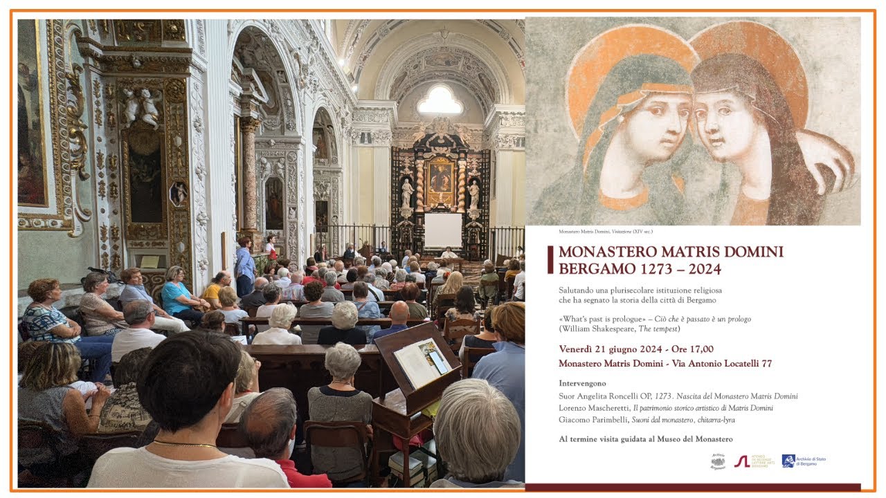 21 giu 2024 - Saluto alla comunità religiosa del monastero di Matris Domini di Bergamo