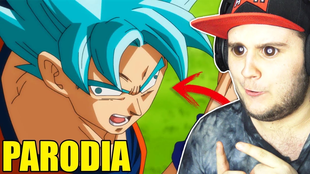 ¡DBZUPER! Goku SSJ Blue Retrasado ( Parodia )
