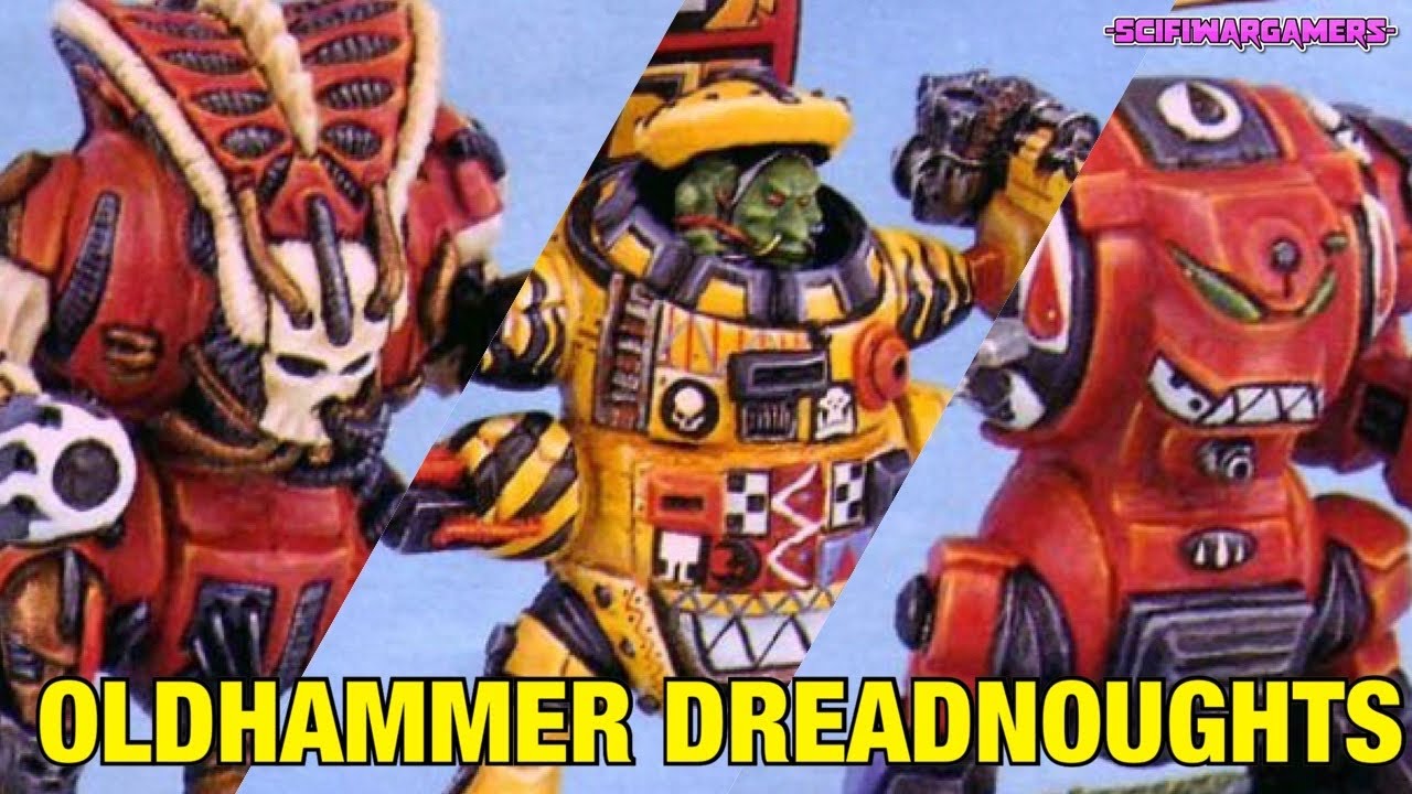 Oldhammer Dreadnoughts - Warhammer 40k Rogue Trader