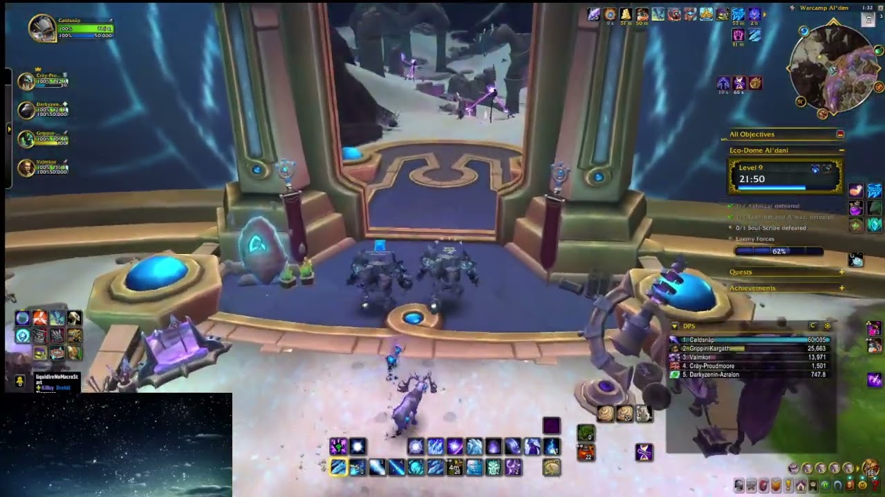 Eco-Dome Al'dani | Dungeon | +9 | Frostfire Frost Mage Alt | Midnight Pre-patch