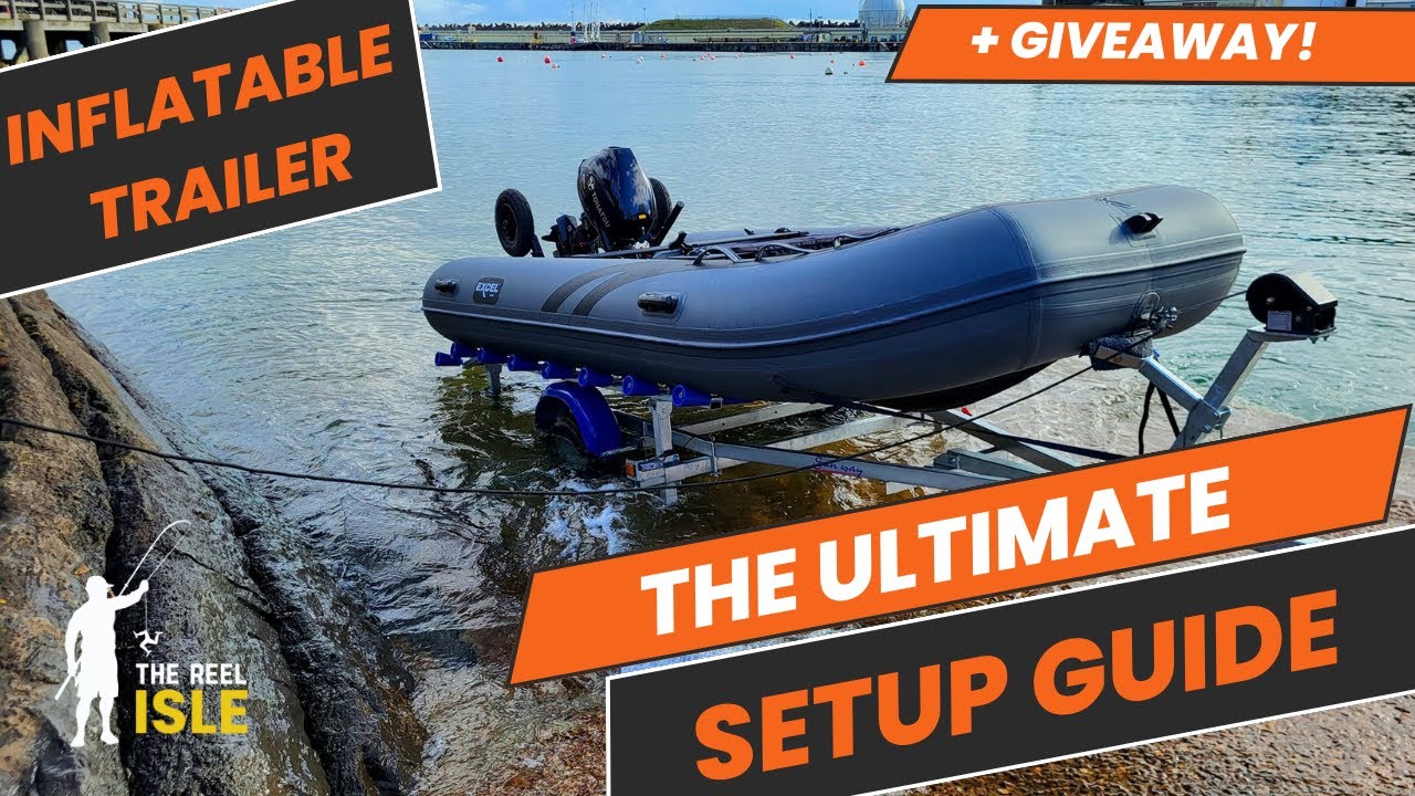 Full setup guide and walkthrough of the ultimate inflatable boat trailer