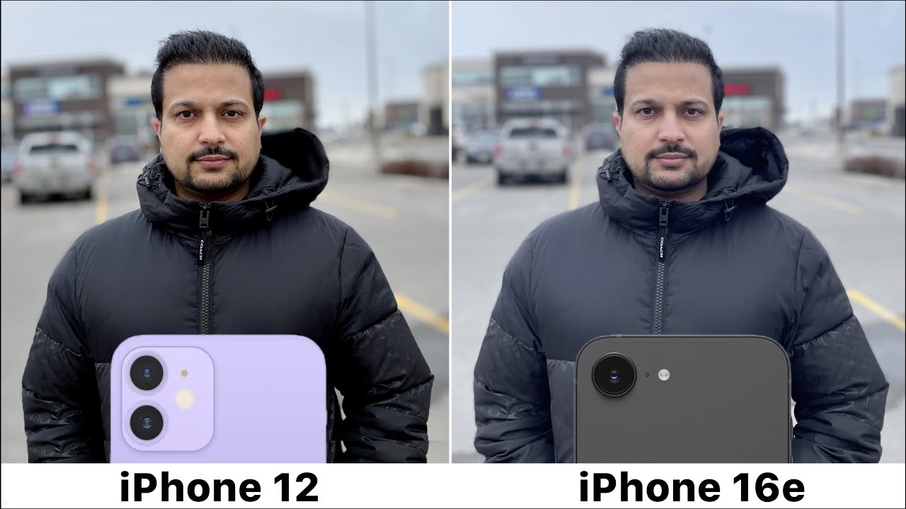 Сравнение камер iPhone 12 и iPhone 16e!