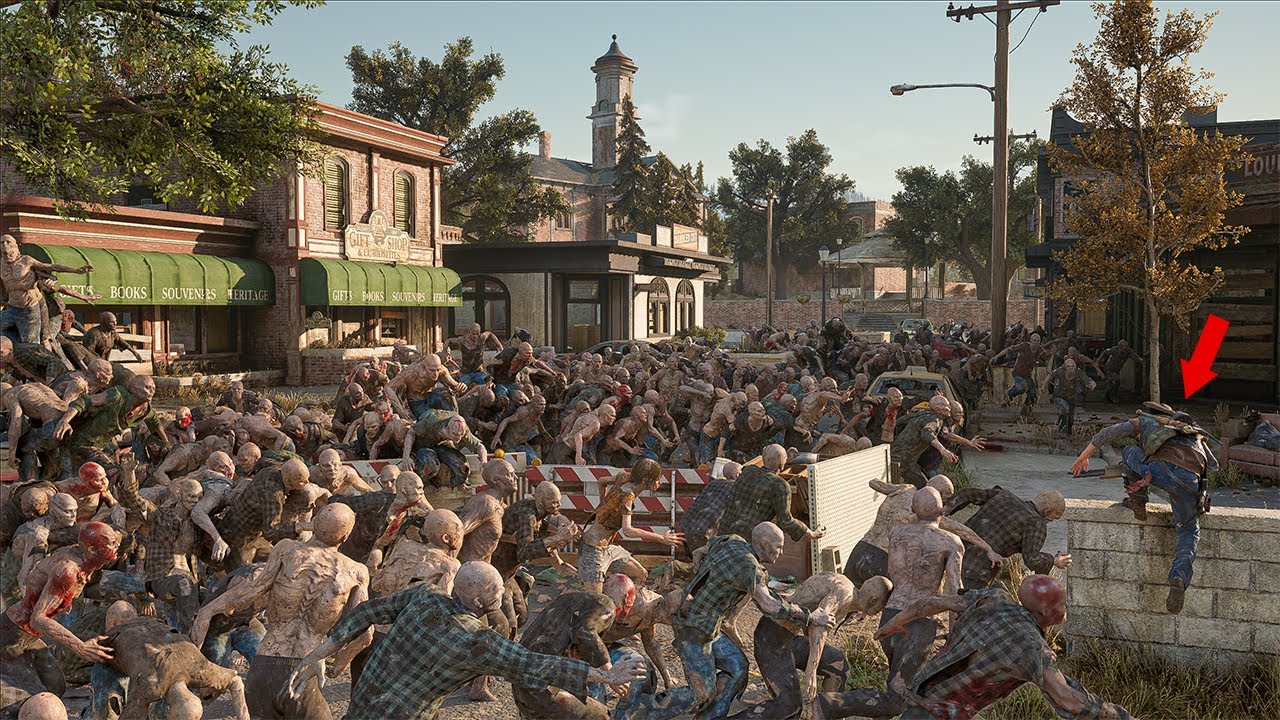 DAYS GONE REMASTERED - 1000 Freakers in Sherman's Camp (Massive Challenging Hordes Mod) PC