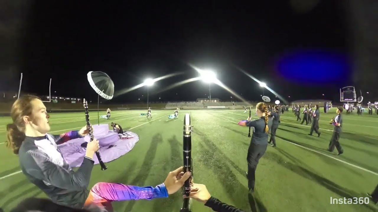 Picture This! Titan Marching Band Blake Kearney Clarinet GoPro POV Community Night Performance