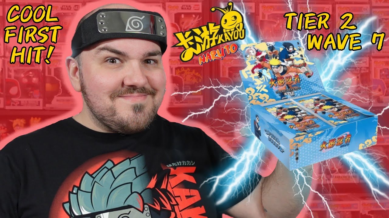 Opening the **NEW** NARUTO KAYOU Tier 2 Wave 7 Booster Box