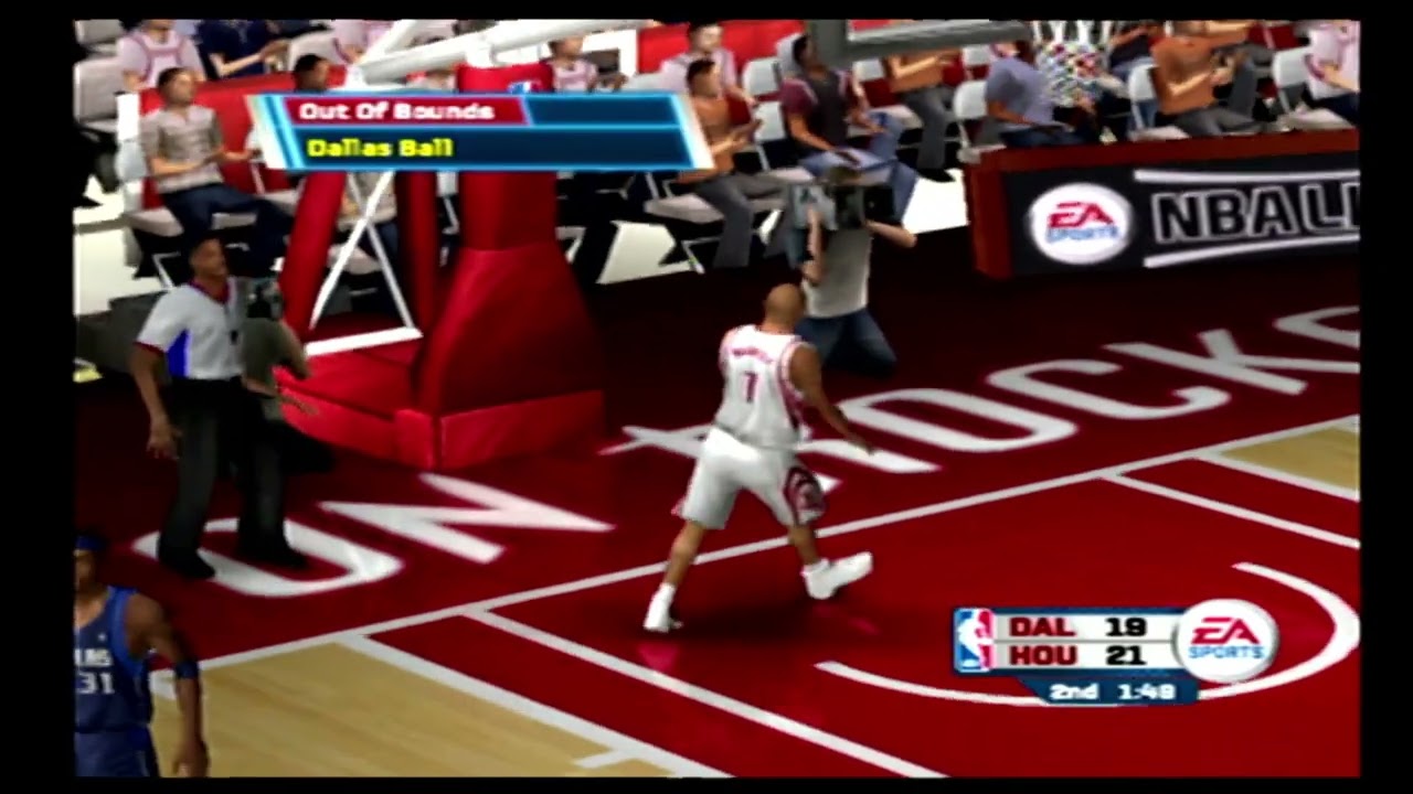 NBA Live 06 Rockets vs Mavericks
