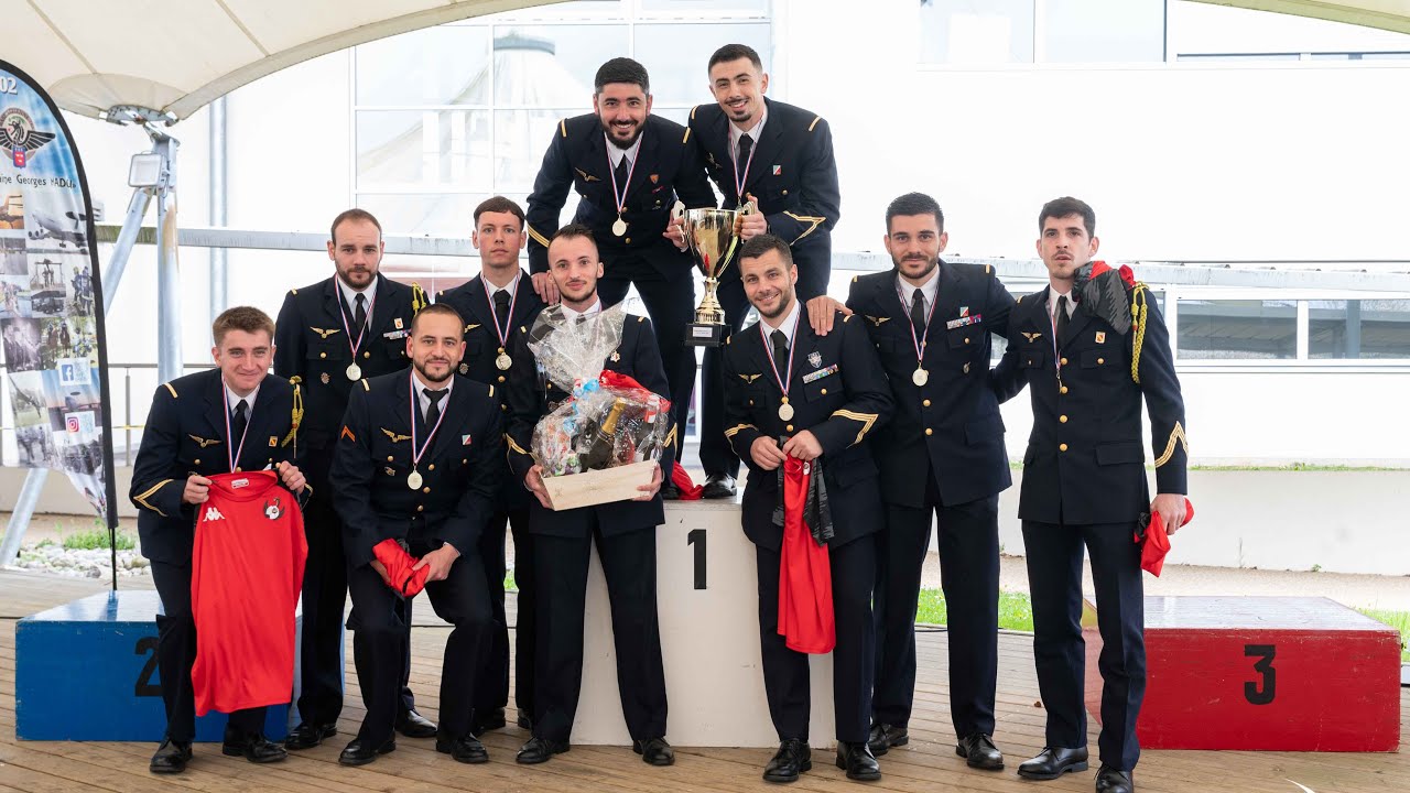 L’équipe de foot de la BA113 championne de France des bases aériennes