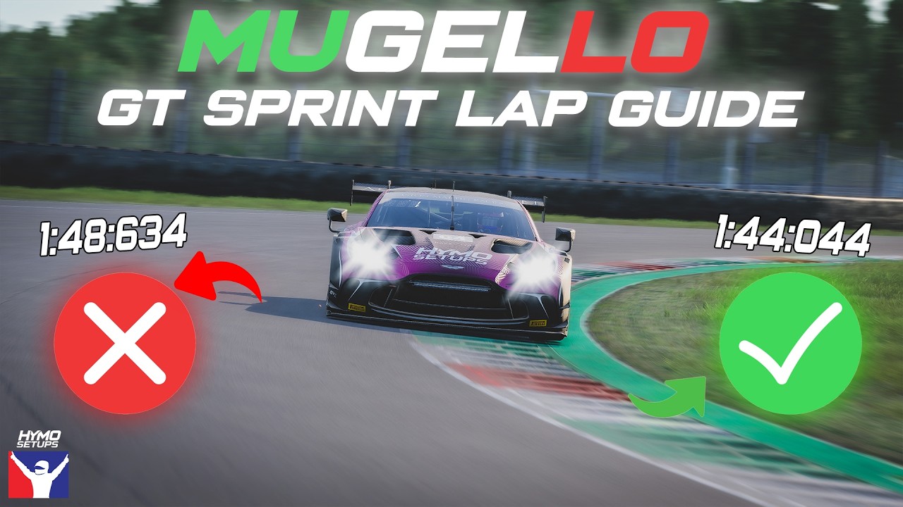 HOW TO DO MUGELLO IN iRacing | GT3 Track Guide & Tips