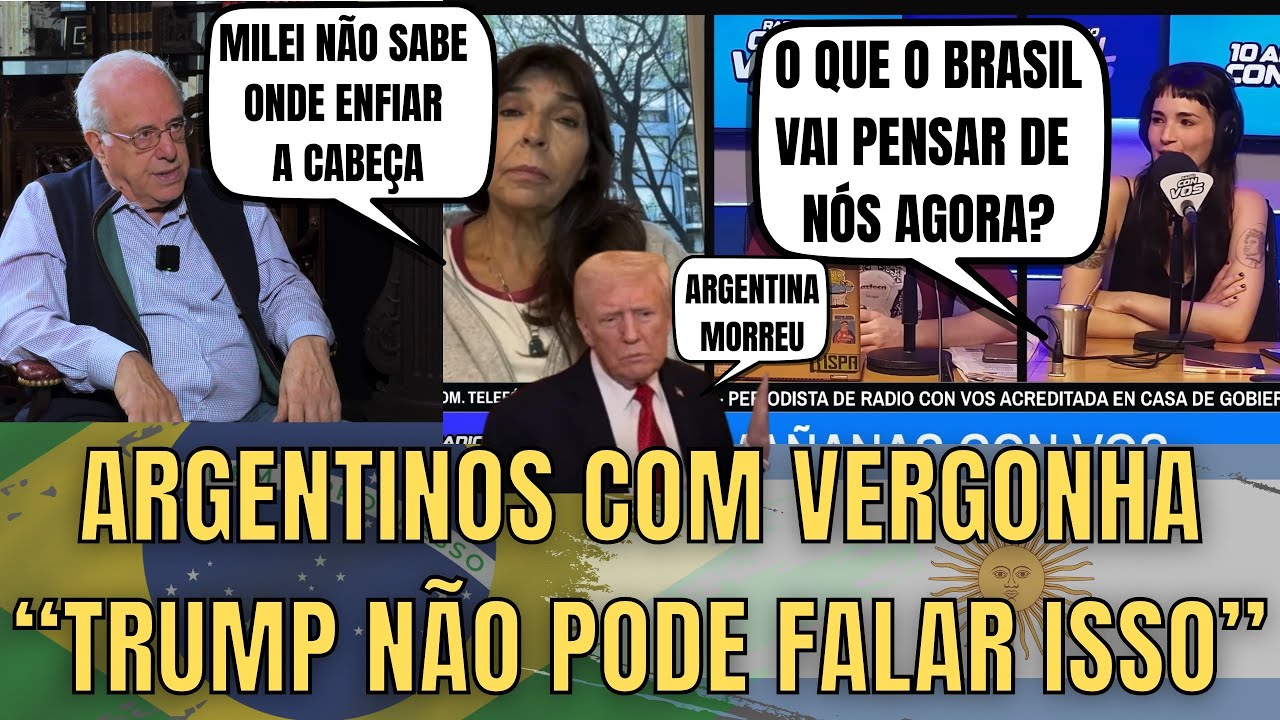 Fala Catastrófica De Trump Movimenta Argentina… BRICS GANHA FORÇA 