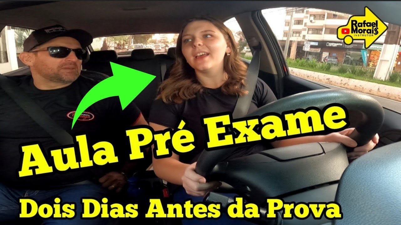 AULA PRÉ EXAME PRÁTICO DETRAN, DOIS DIAS ANTES DA PROVA (ISABELLA) #AUTOESCOLA #CNH