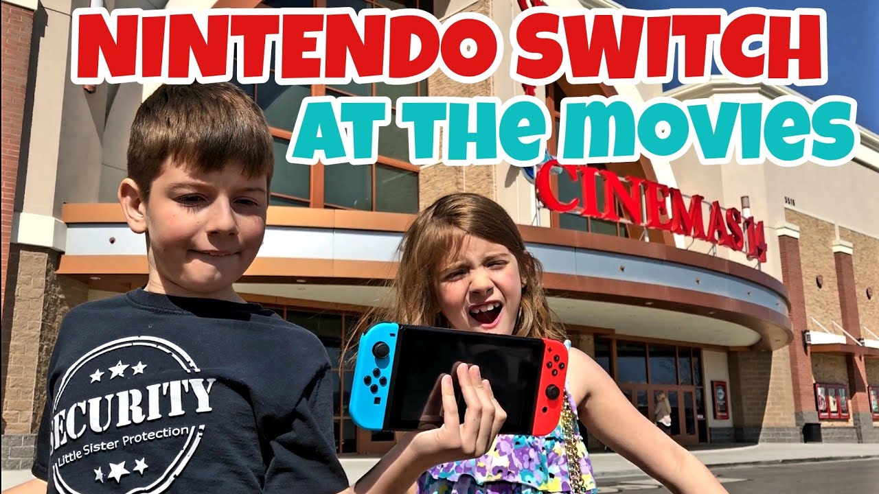 Kids Sneak Nintendo Switch Into Movie Theater While Seeing Ready Player One