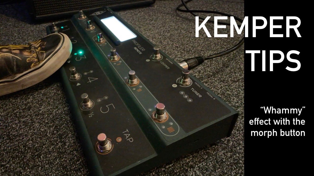 Kemper Tips - Morphing Pitch Whammy Effect
