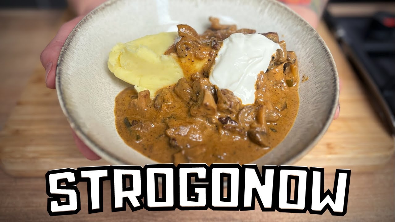 Przepis na Stroganow/ Beef Strogonoff
