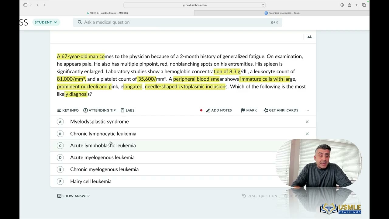 USMLE Trainings: USMLE Step 1 test-taking tips reading the last 3 lines and saving time