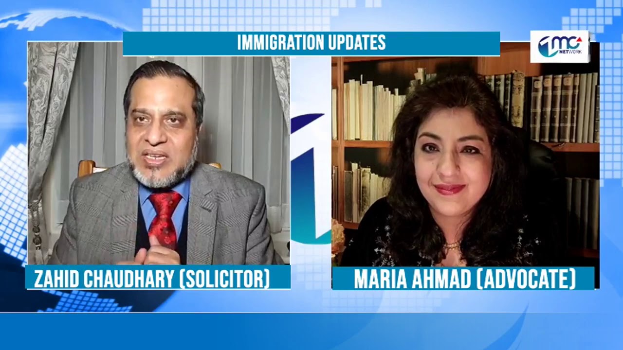 Sole Representative Visa- UK Immigration laws with Zahid Chudhary Guest Maria Ahmad