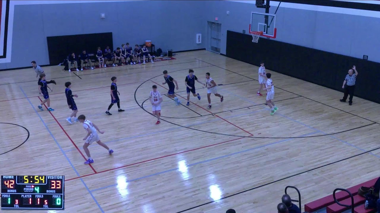 Blue Valley West vs Olathe West High School  Boys' Freshman A Basketball