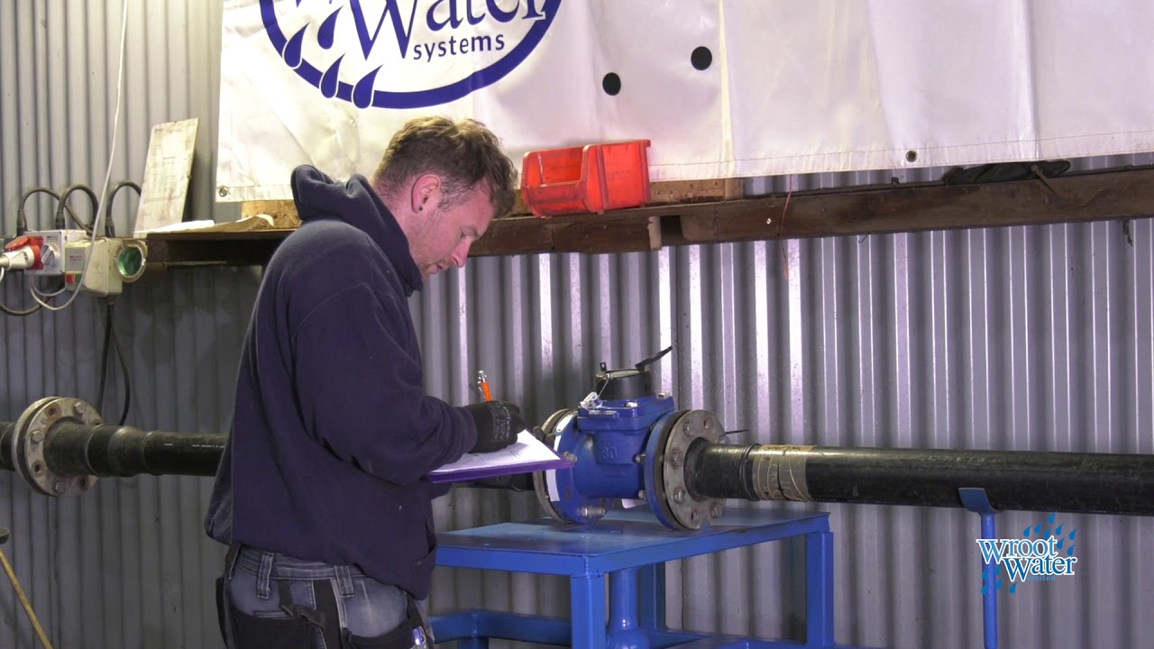 Water meter calibration for EA abstraction