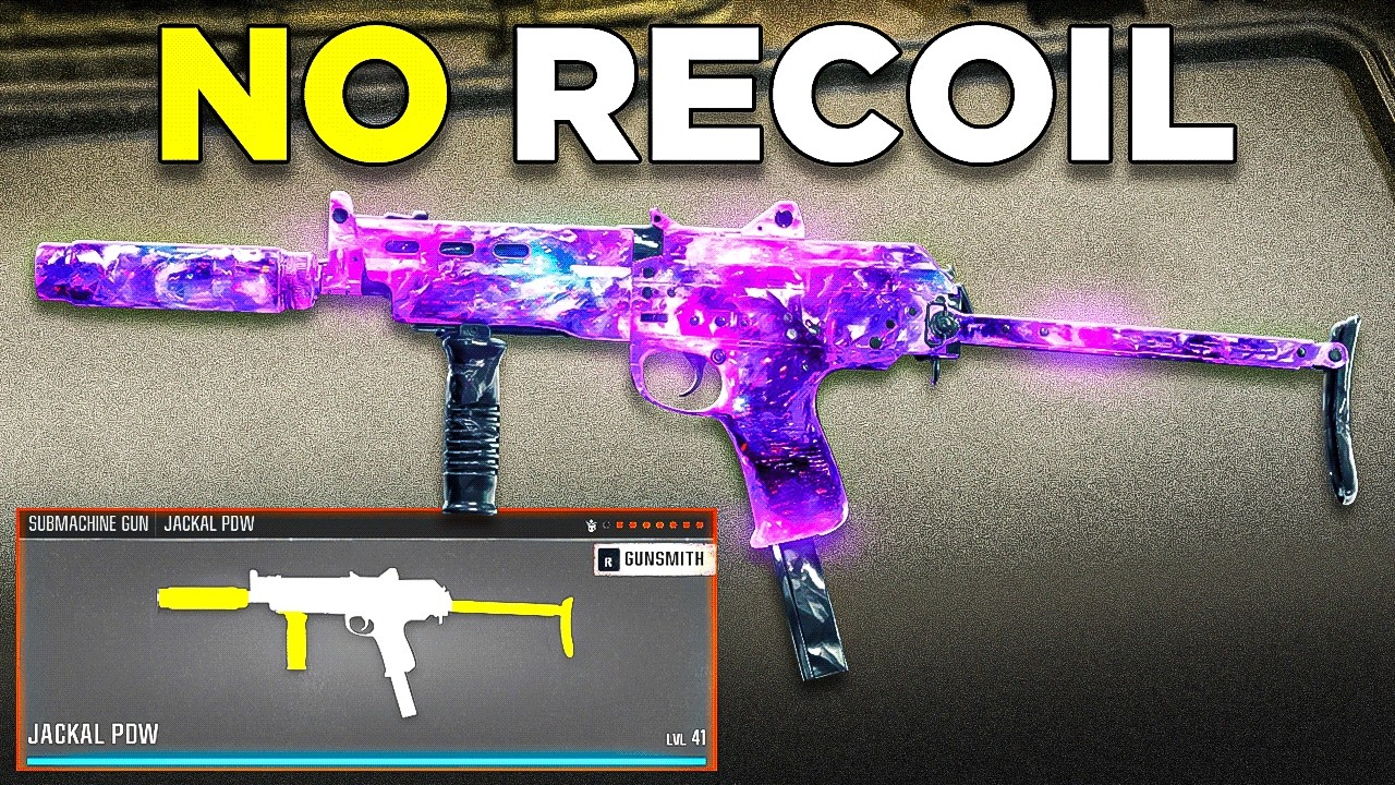 *NEW* NO RECOIL JACKAL PDW CLASS in BLACK OPS 6! 😍 (Best JACKAL PDW Class Setup) BO6 Warzone