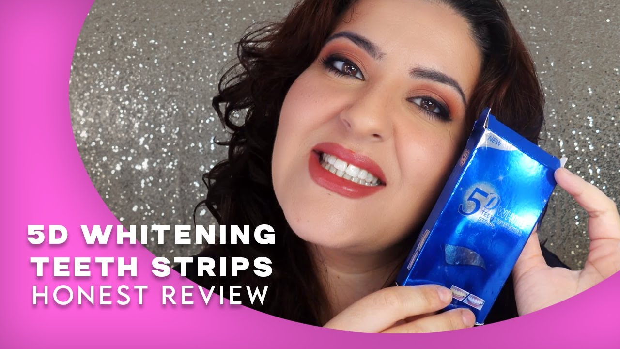 5D Whitening Teeth Strips - HONEST REVIEW