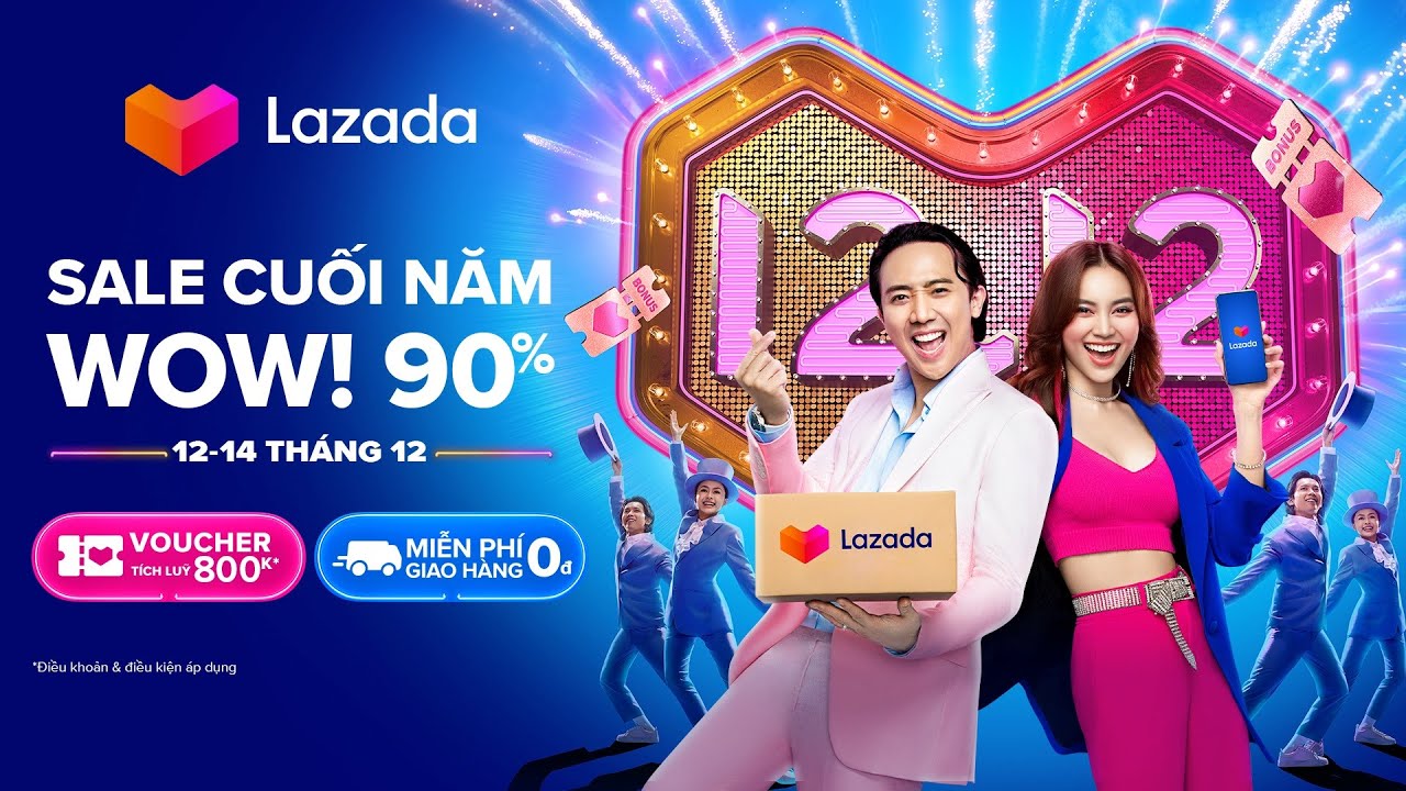 LAZADA 12.12 - SALE TO CUỐI NĂM
