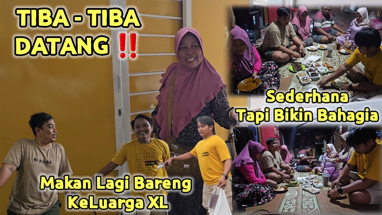 Tiba2 Datang ‼️ Makan Lagi Bareng KeLuarga XL