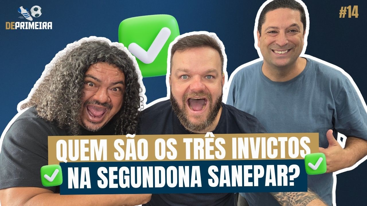 DE PRIMEIRA #14 TEMPORADA 6 | RESTAM TR&Ecirc;S INVICTOS NA SEGUNDONA 2026! 🦾✅