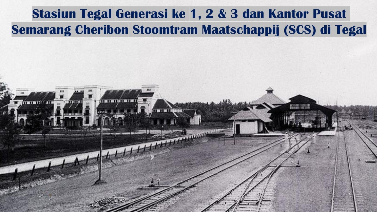 Станции Tegal 1-го, 2-го и 3-го поколений, а также головной офис SCS в Тегале.