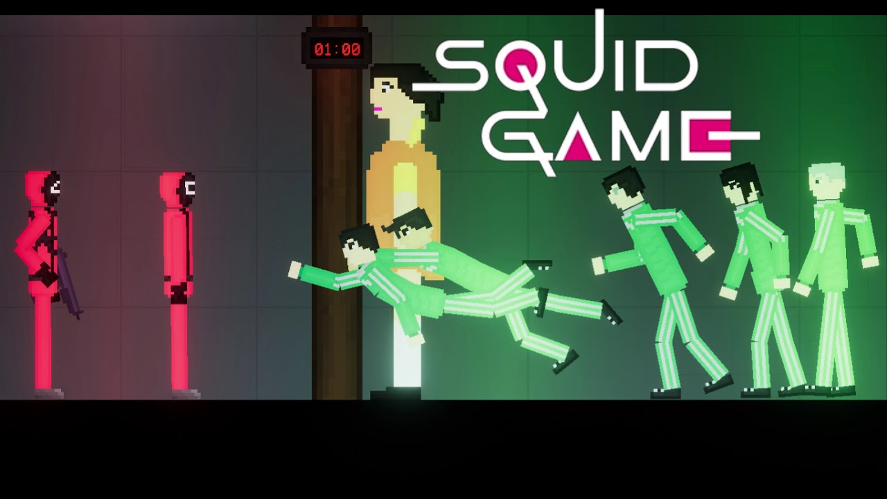 SQUID GAME | Red Light Green Light - People Playground 1.21.3