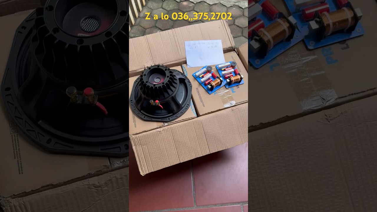 Chơi lớn, mua 1 cặp loa bass 30 neo hiwell 2 tầng coil 100 nhôm dẹt + tặng ngay 1 đôi phân tần F2A