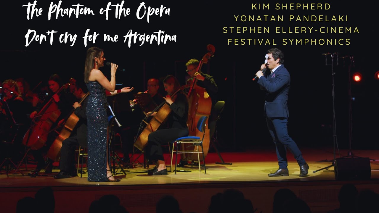 The Phantom of The Opera + Don't cry for me Argentina - Kim Shepherd, Yonatan Pandelaki
