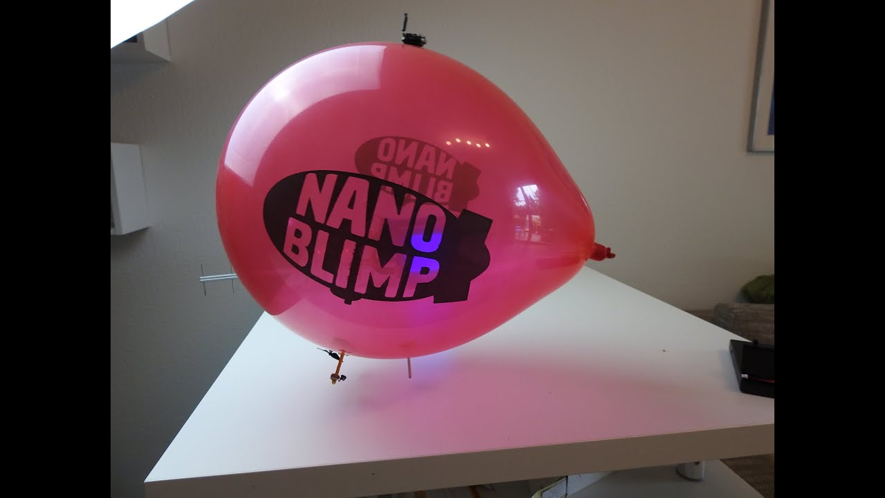 World smallest FPV RC Blimp by Plantraco