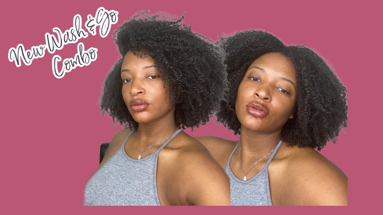 I Tried A New Wash & Go Combo! | Type 4 Natural Hair