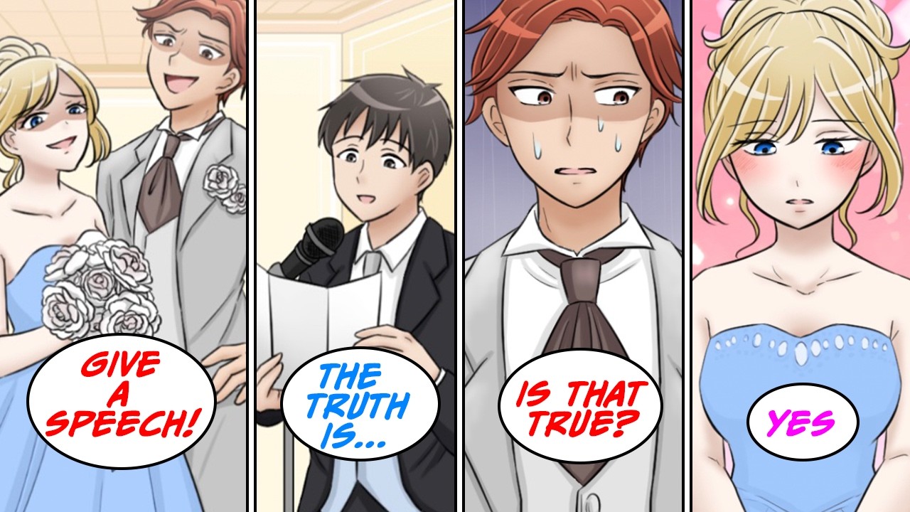 I was asked, a high school dropout, to give a speech at the weeding [Manga Dub]