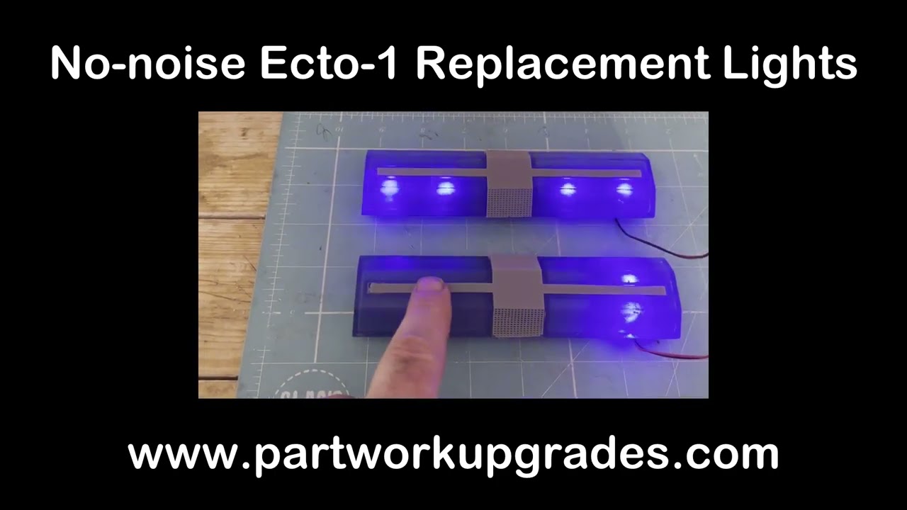 DID THAT REALLY JUST HAPPEN - Fantastic No-noise Ghostbuster Ecto-1 Roof Lights