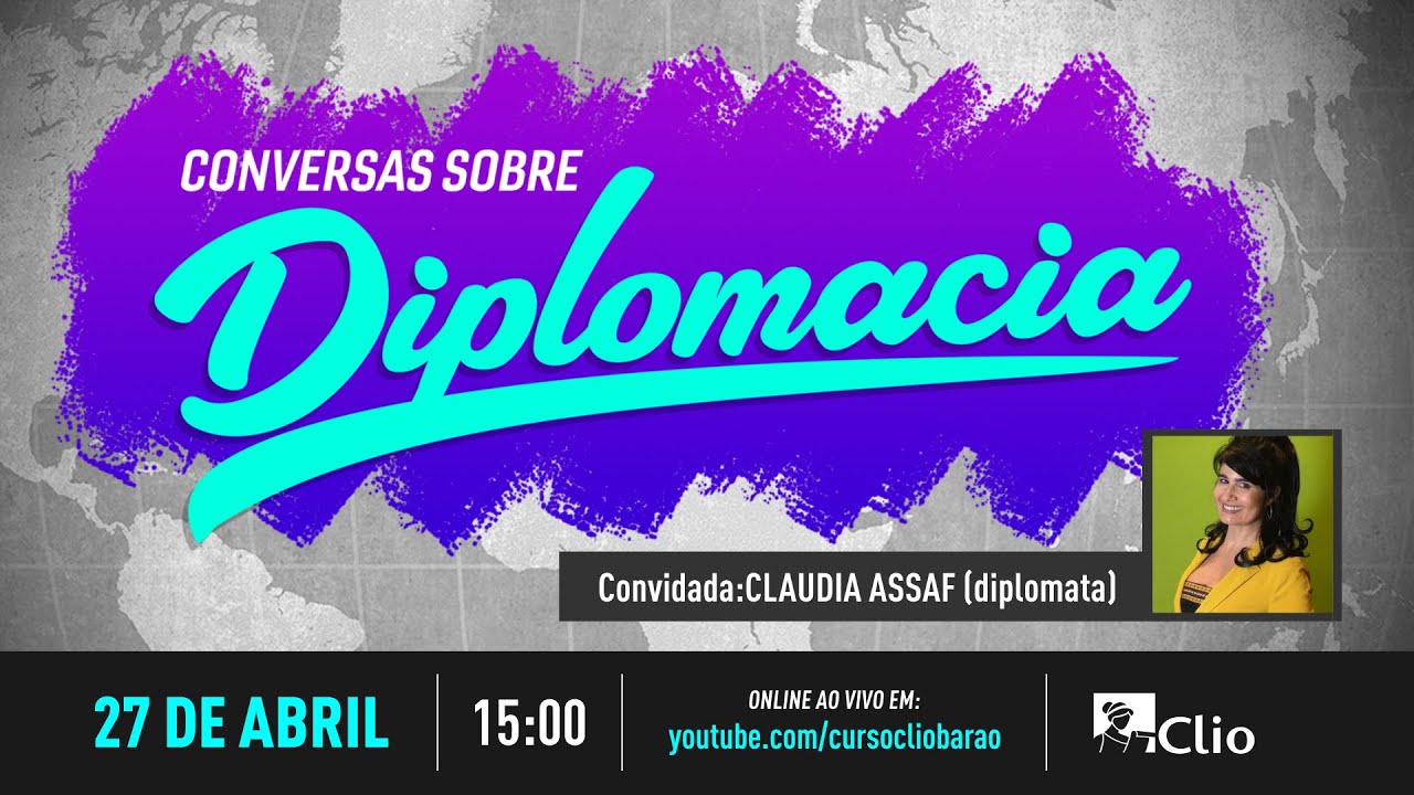 Conversas sobre Diplomacia #2 | Claudia Assaf, diplomata brasileira no Kuwait