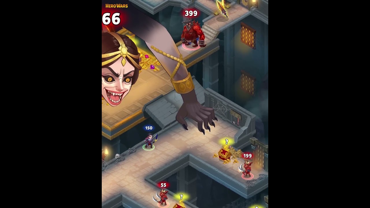 #herowars #gaming #rpg #fantasy Gold. Level up with Hero Wars